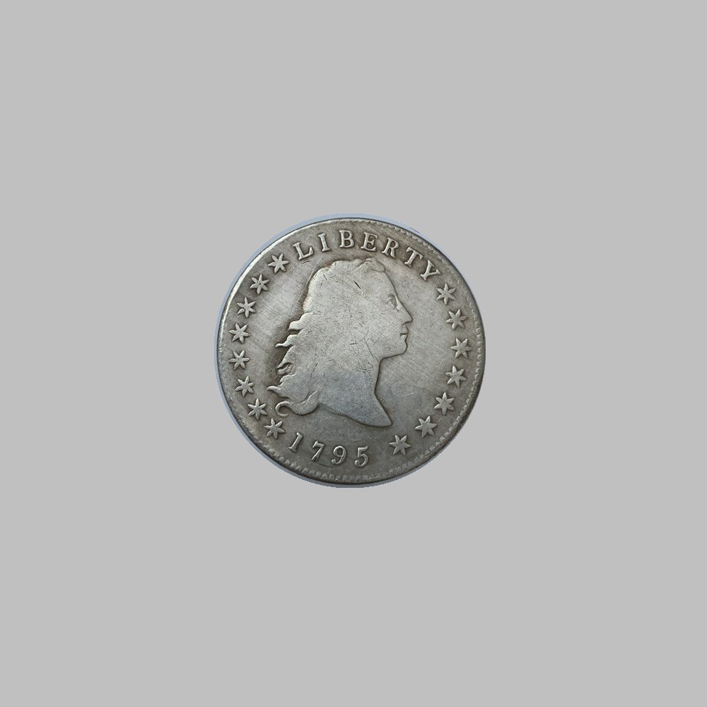 1795 DOLLARS SILVER COIN (1 of 2)