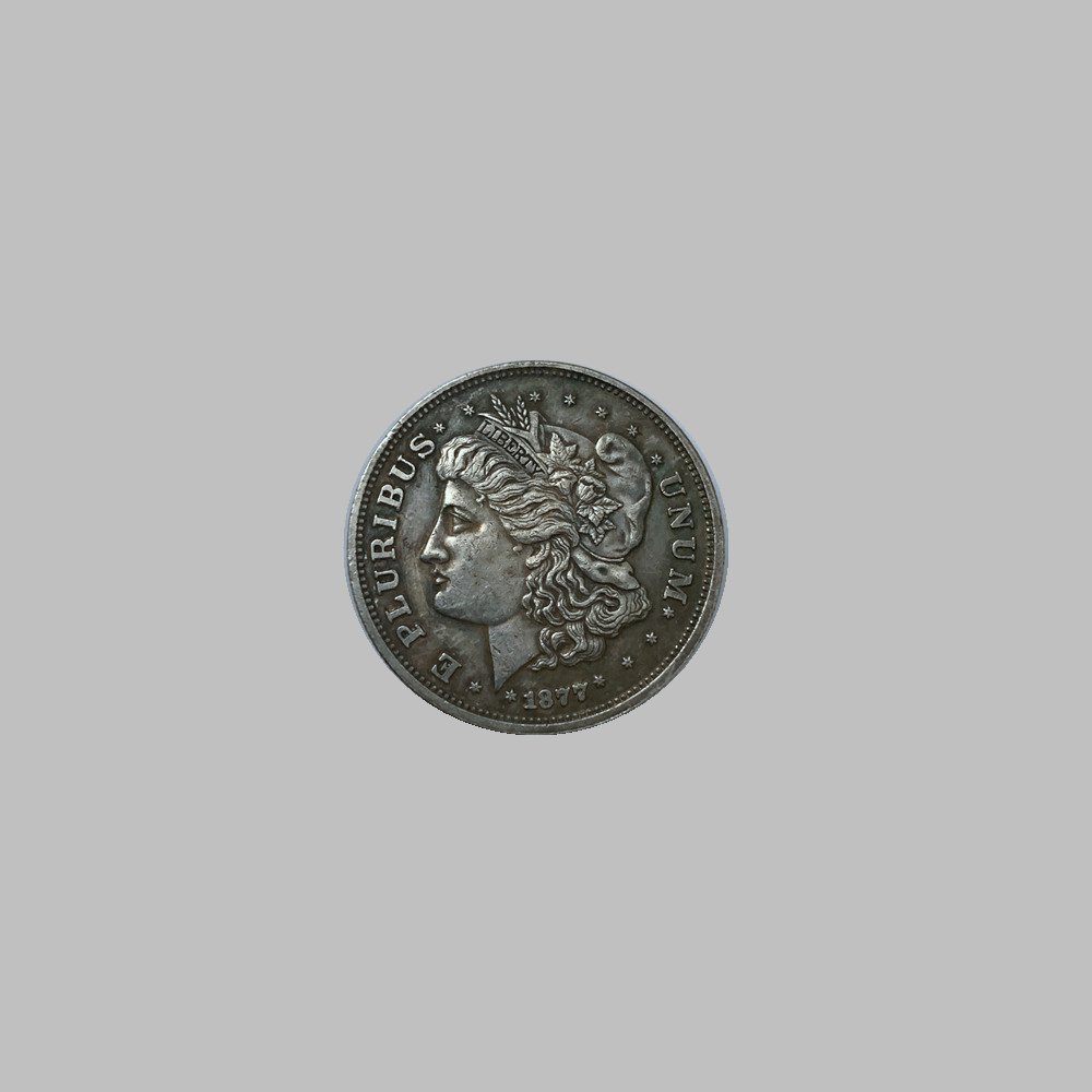 1877 HALF DOLLARS SILVER COIN (1 of 2)