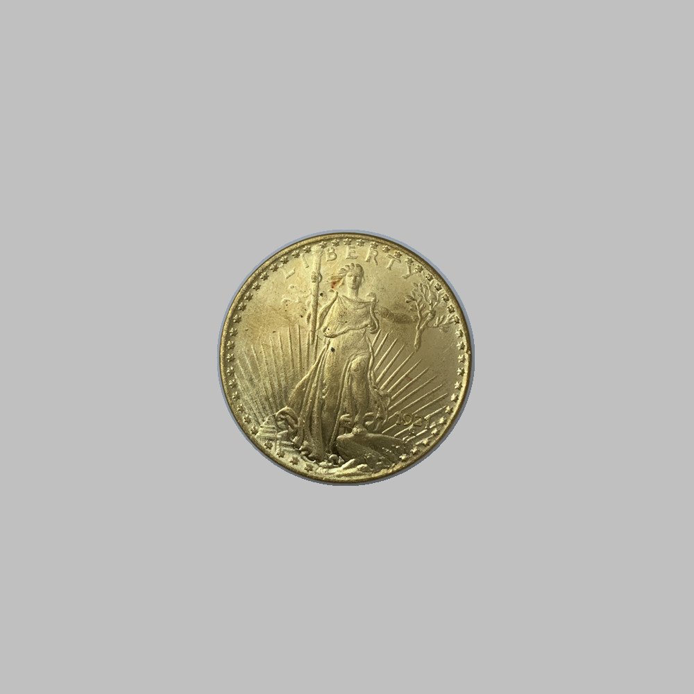 1921 TWENTY DOLLARS GOLD COIN (1 of 2)