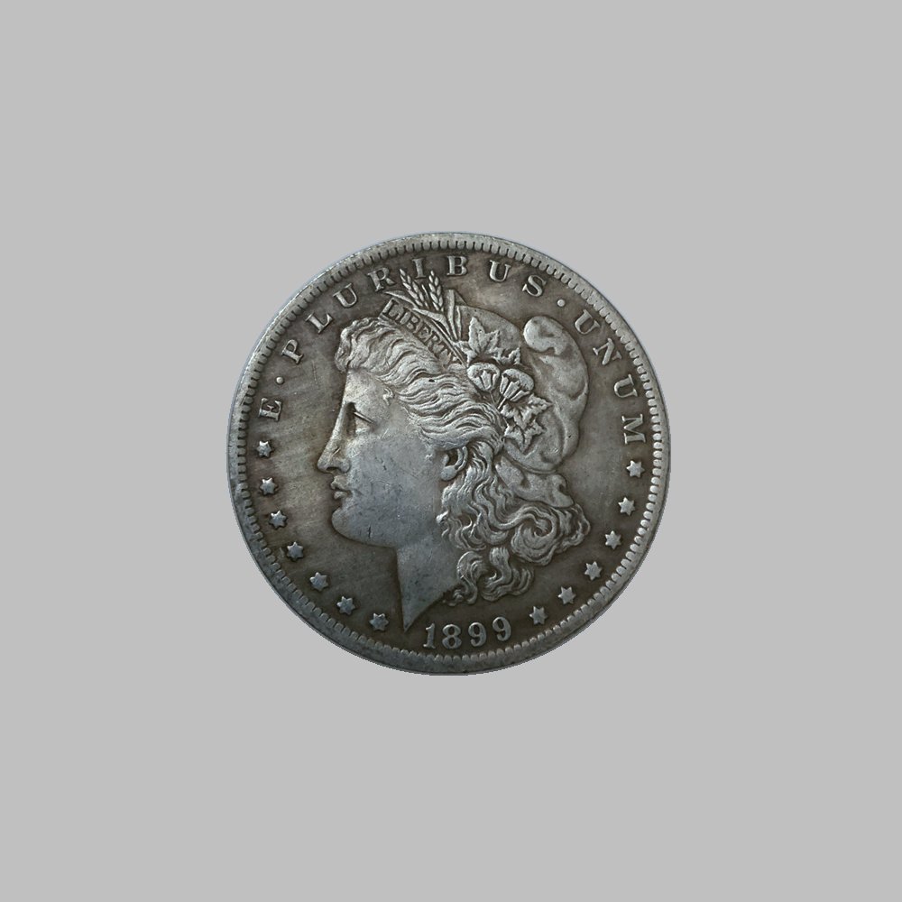 1899-S ONE DOLLARS MORGAN SILVER COIN (1 of 2)