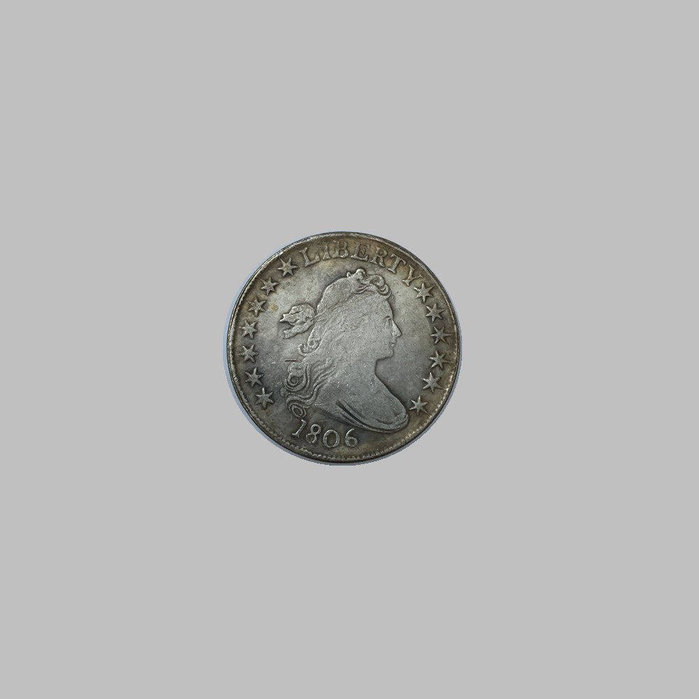 1806 DOLLARS SILVER COIN (1 of 2)