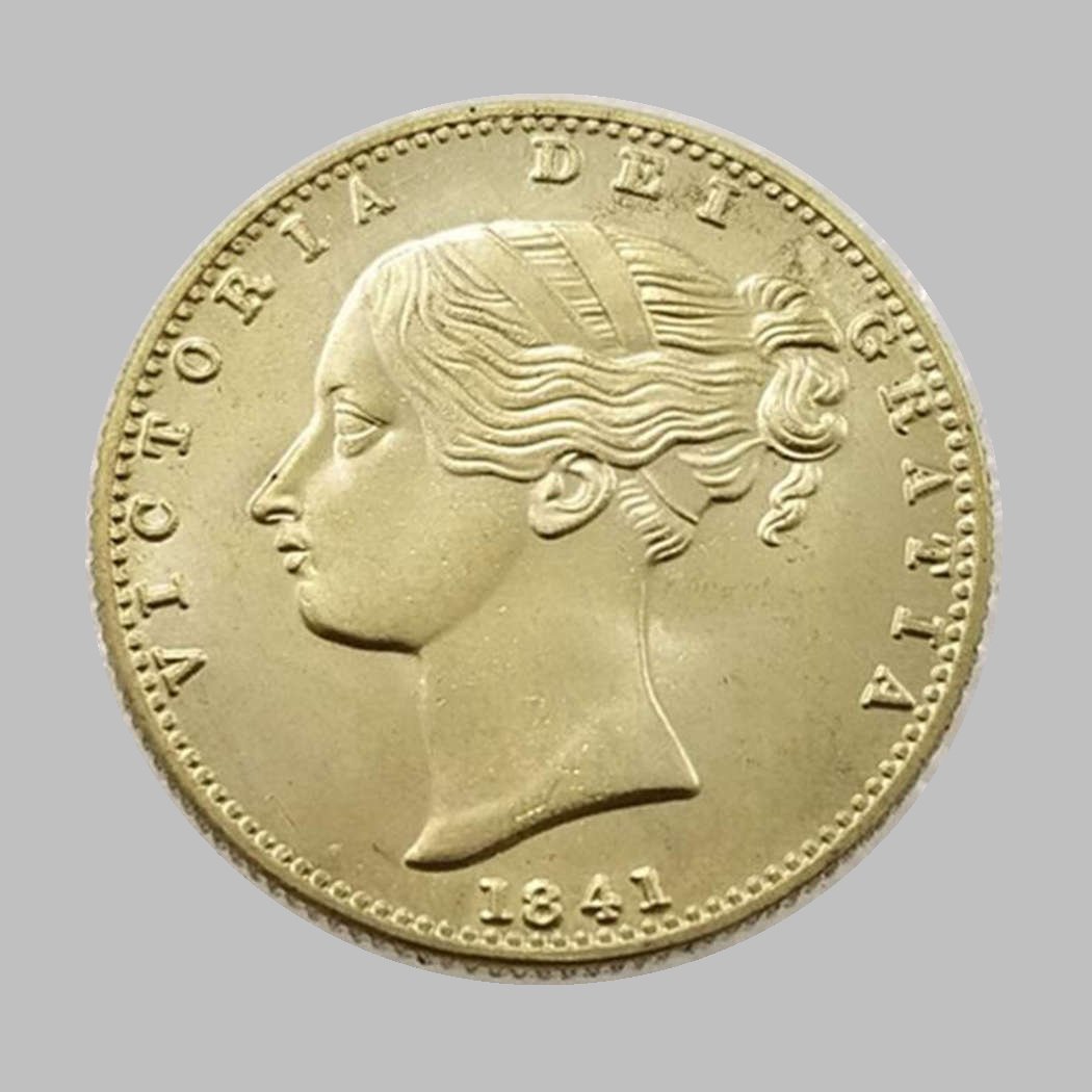 1841 VICTORIA DEI GRATIA GOLD COIN (1 of 2)