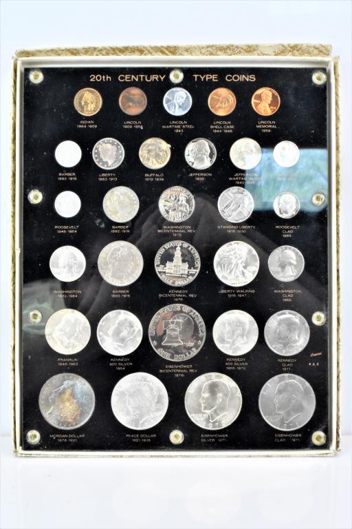 20th Century coins set High grade 1884 Proof 5c (1 of 3)