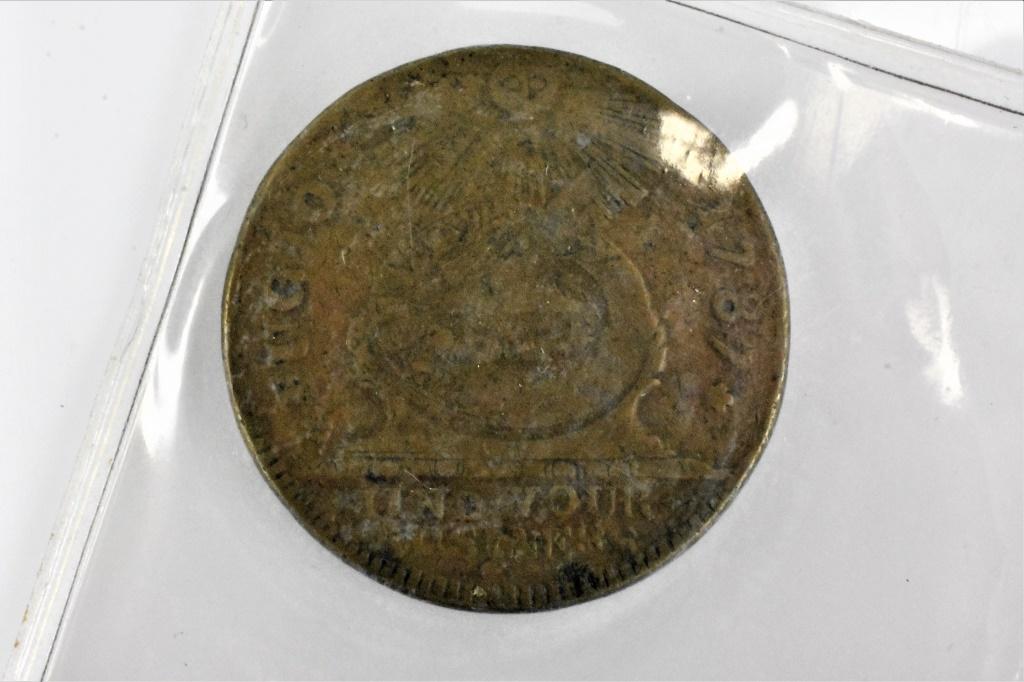 1787 Fugio Mind Your Business Colonial Coin chain (1 of 2)
