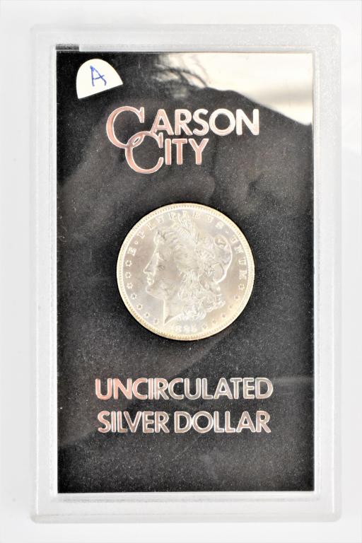 1885CC Carson City GSA Morgan silver dollar (1 of 4)