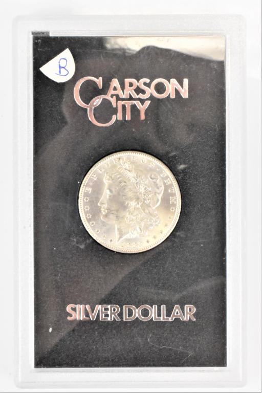 1882CC Carson City GSA Morgan silver dollar Carson City (1 of 4)