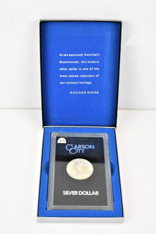1884CC Carson City GSA Morgan Silver dollar w/Box No (1 of 3)