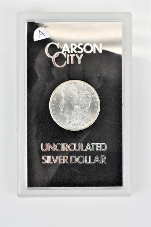 1885CC Carson City GSA Morgan Silver Dollar no box (1 of 4)