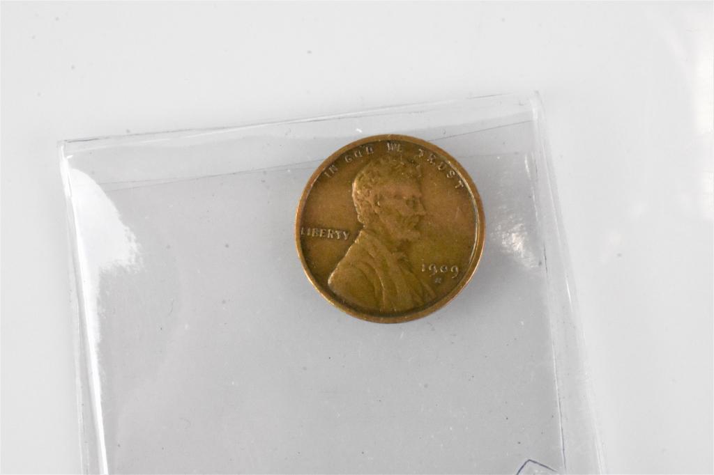 1909S VDB Lincoln Penny ungraded VF/XF (1 of 2)