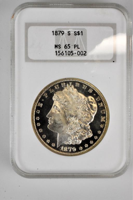 1878S MS65 PL Morgan silver dollar Proof LIke NGC (1 of 3)