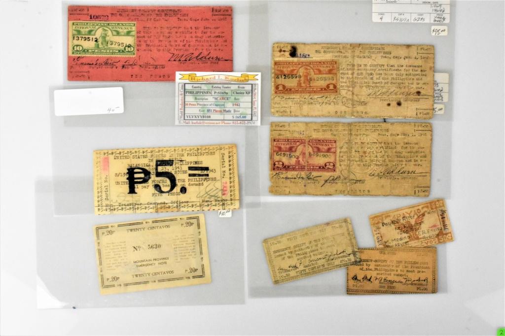 8pcs Phillippines war time currency US military (1 of 5)