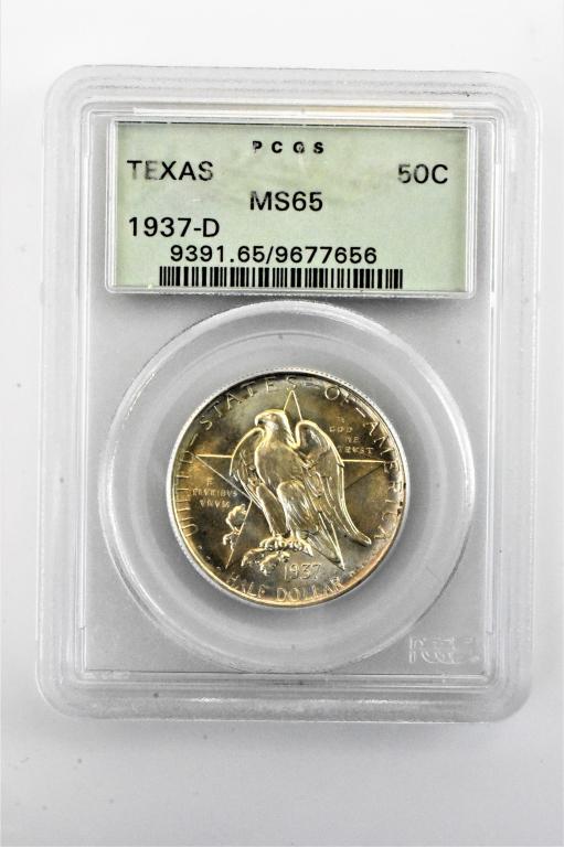 1937d Texas MS65 commemorative hald PCGS (1 of 3)