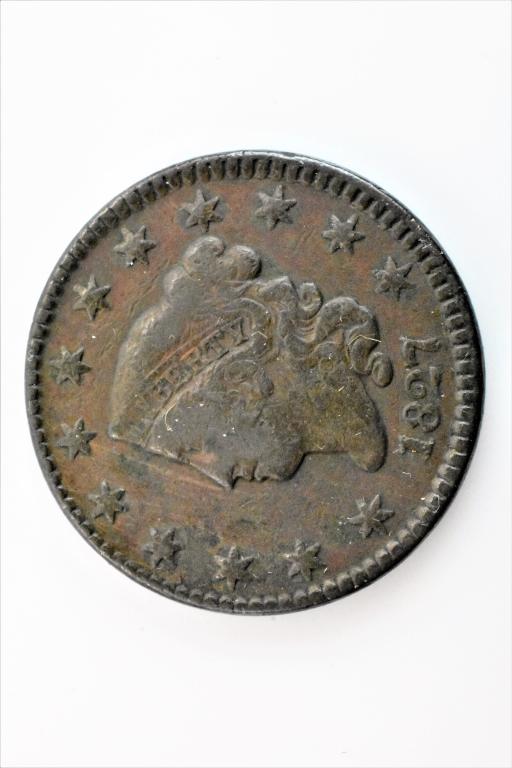 1827 large cent VF/XF (1 of 2)