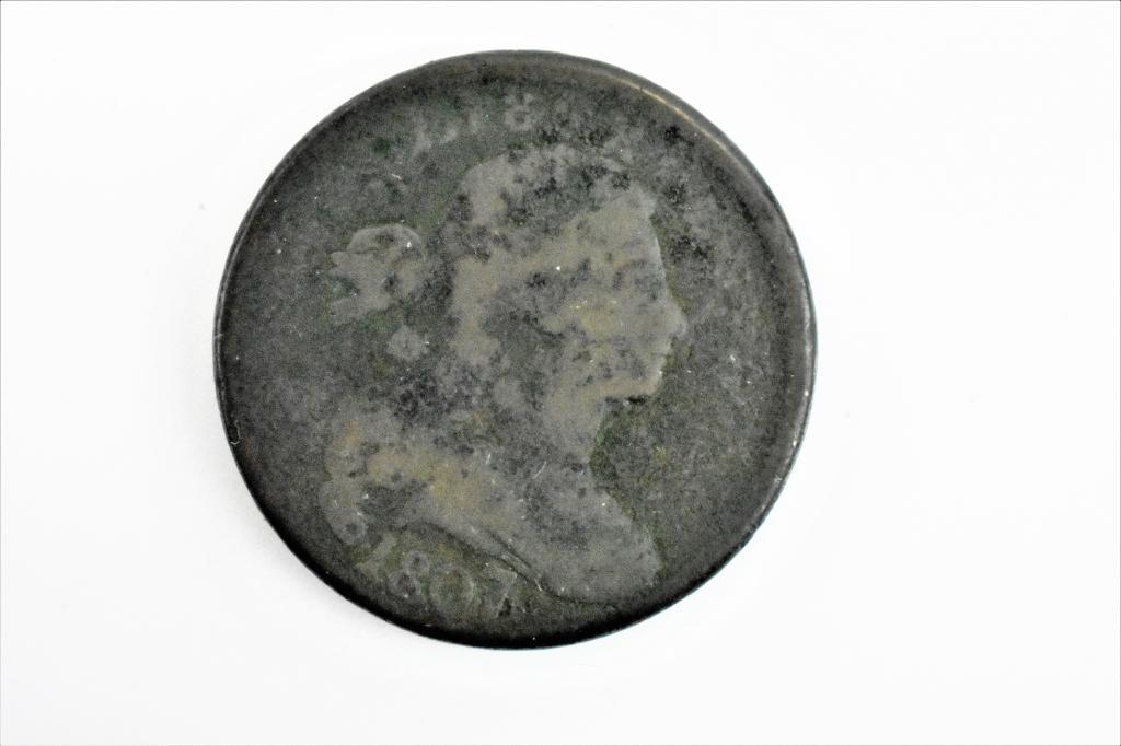 1807/6 large cent s-273 G (1 of 3)
