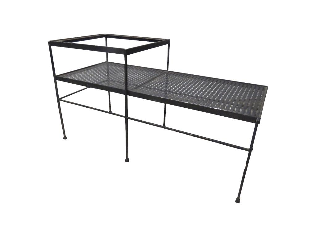 Iron 2 Tier Bench Table (1 of 4)