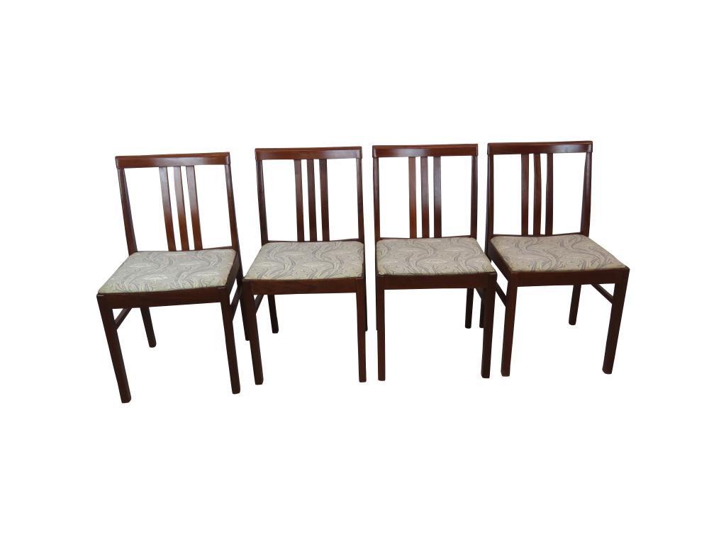 4 Danish Modern Dining Chairs (1 of 5)