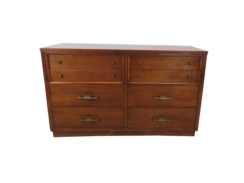 Credenza Dresser By Mengel: chest, 55.25"w, 21"d to handle, 33.25"h