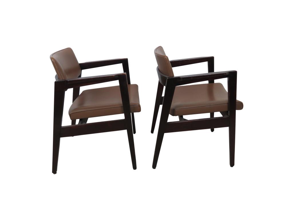 Pair Gunlocke Lounge arm Chairs (1 of 3)
