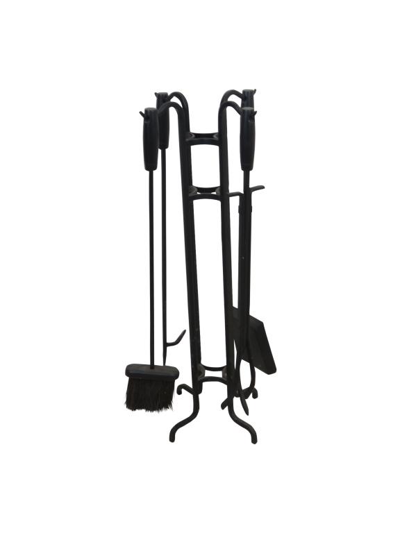 Metal Fireplace Tool Set (1 of 4)