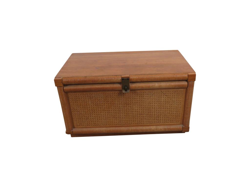 Cane Front Campaign Style Chest (1 of 4)