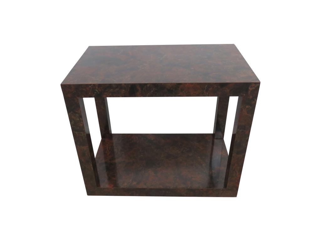 MCM Faux Marble Laminate Table (1 of 4)