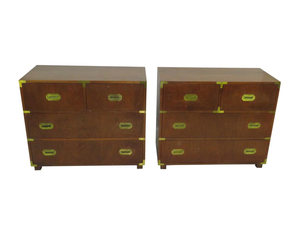 Pair Campaign Style Chests (1 of 7)