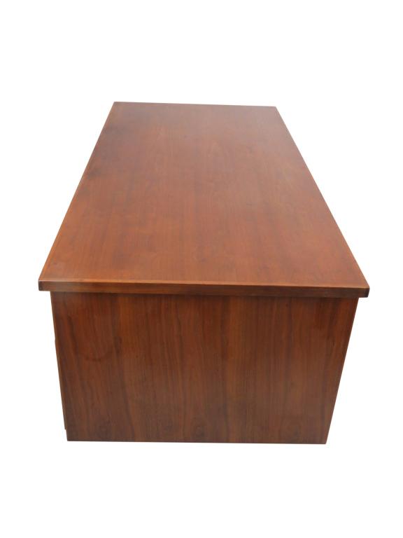 Walnut Metal Leg Desk (1 of 7)