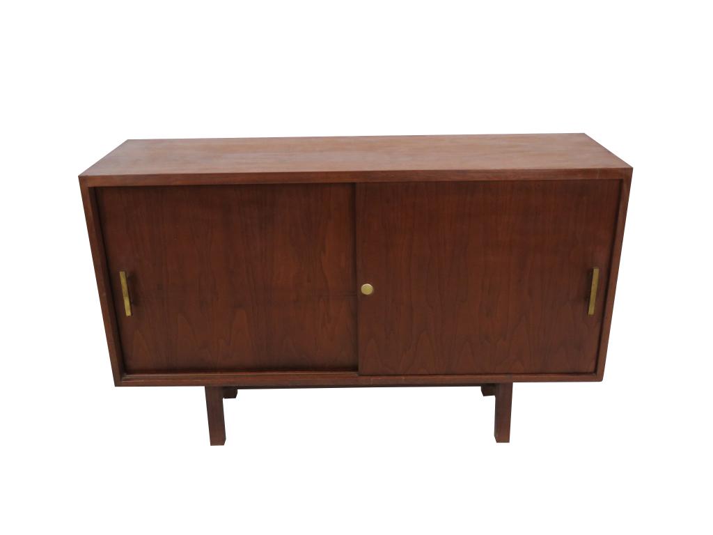 Danish Teak Sliding Door Credenza (1 of 16)