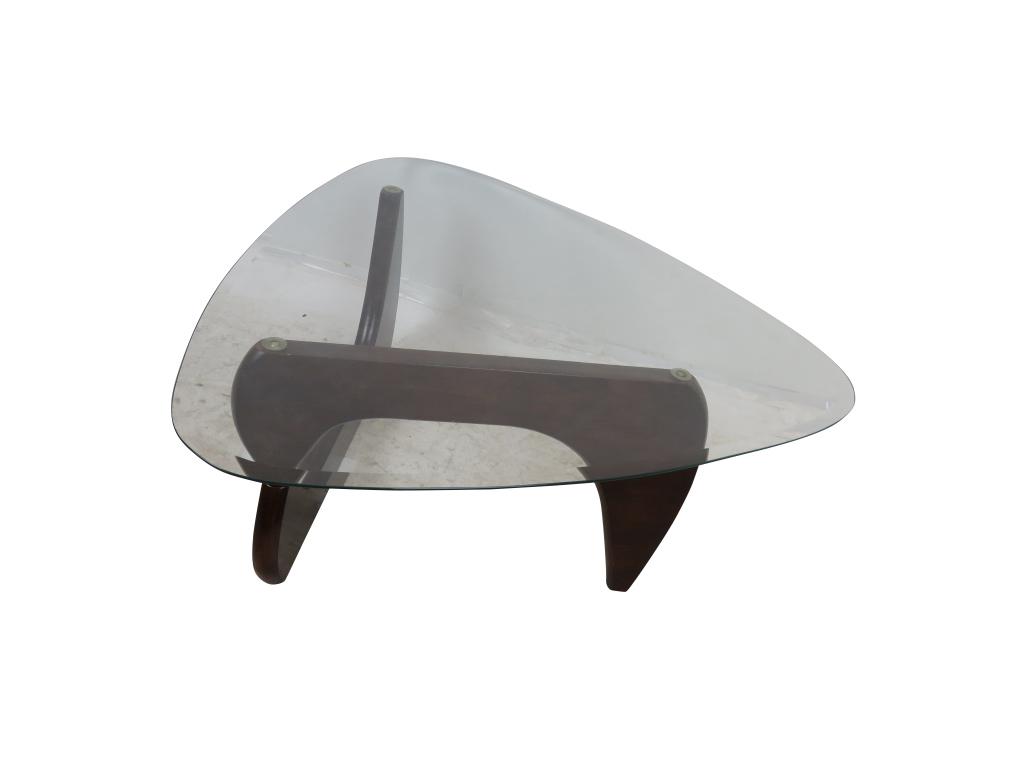 Noguchi Style Glass Coffee Table (1 of 5)