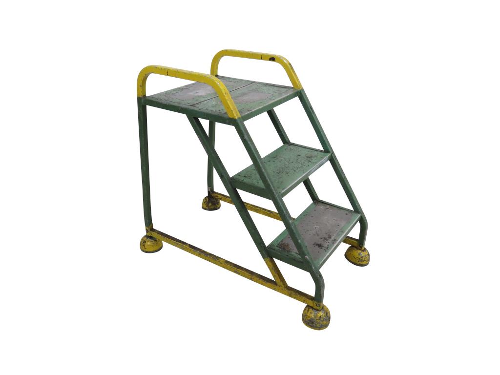Industrial Rolling Step Ladder (1 of 5)