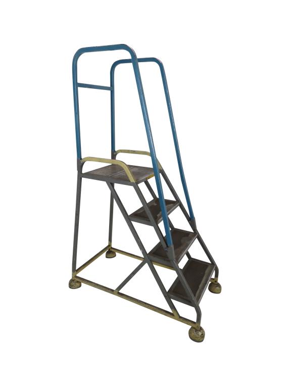 Industrial Rolling Step Ladder (1 of 5)