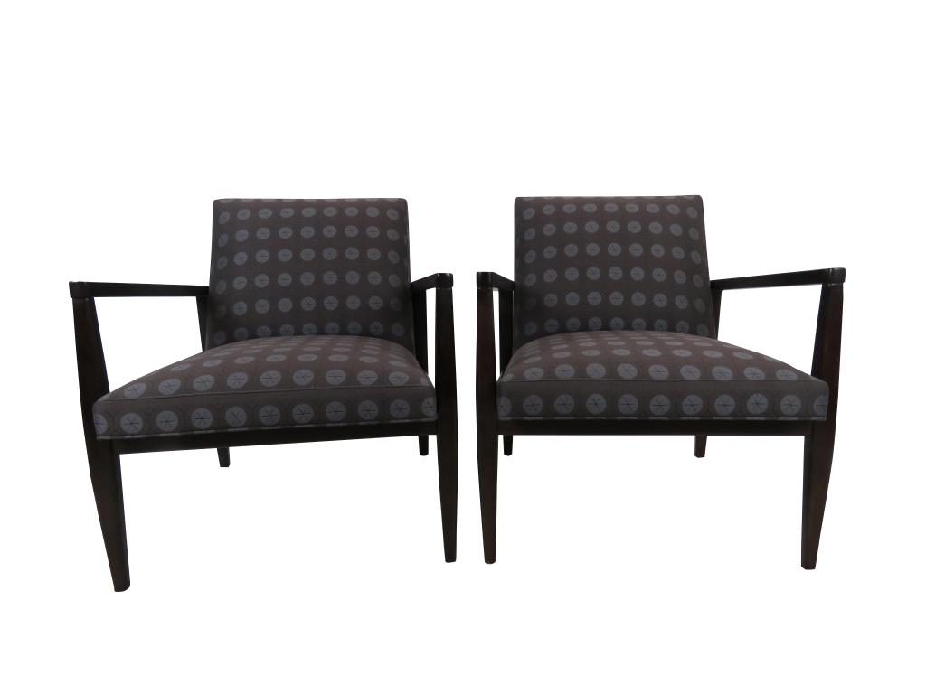Pair Crate Barrel Lounge chairs (1 of 7)