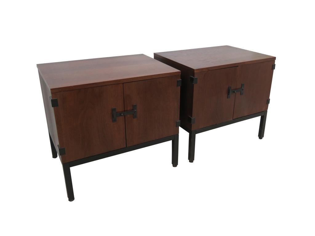 Pair Milo Baughman Nightstands (1 of 6)