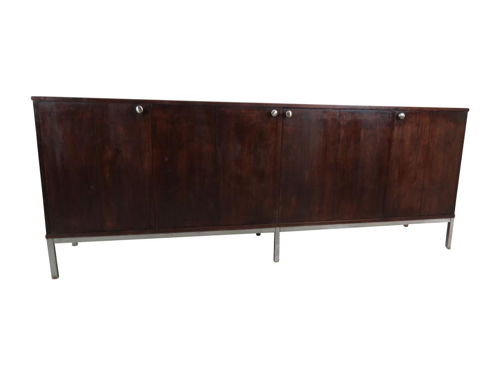 Chrome Credenza Probber Style: Chrome Credenza Probber Style, 82.75"w, 18"d, 31.75"h