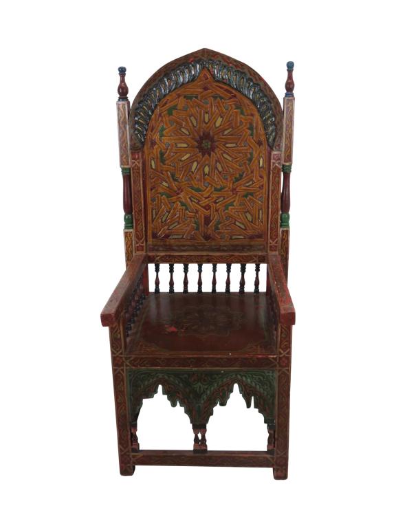 Moroccan Zouak Throne Chair (1 of 9)