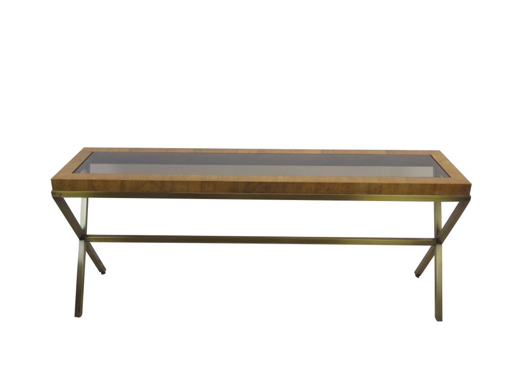 Glass Top Console Table (1 of 7)