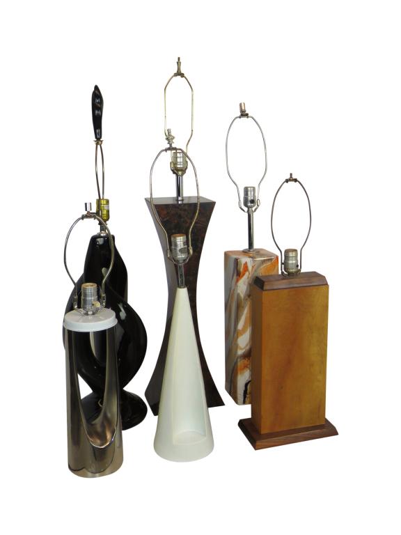 Six Mid Century Lamps (1 of 9)