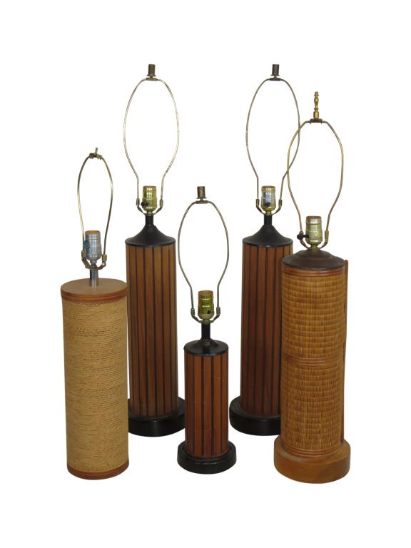 Five Mid Century Lamps (1 of 4)