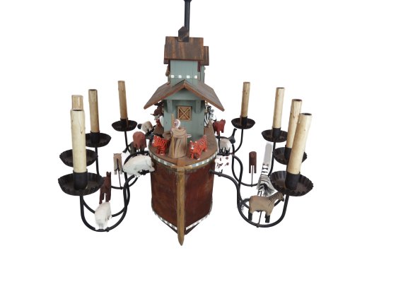 Noahs Ark Handmade Chandelier (1 of 14)