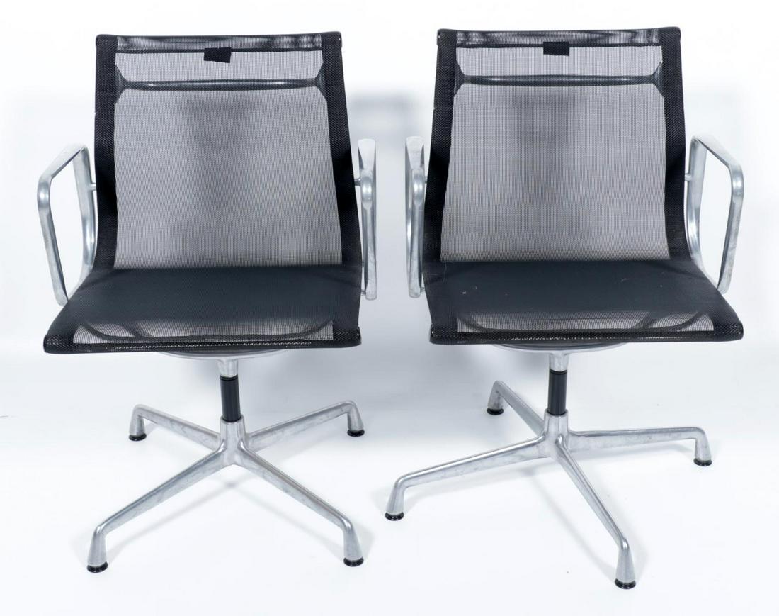 Charles Eames, 2 vintage design desk armchairs (1 of 8)