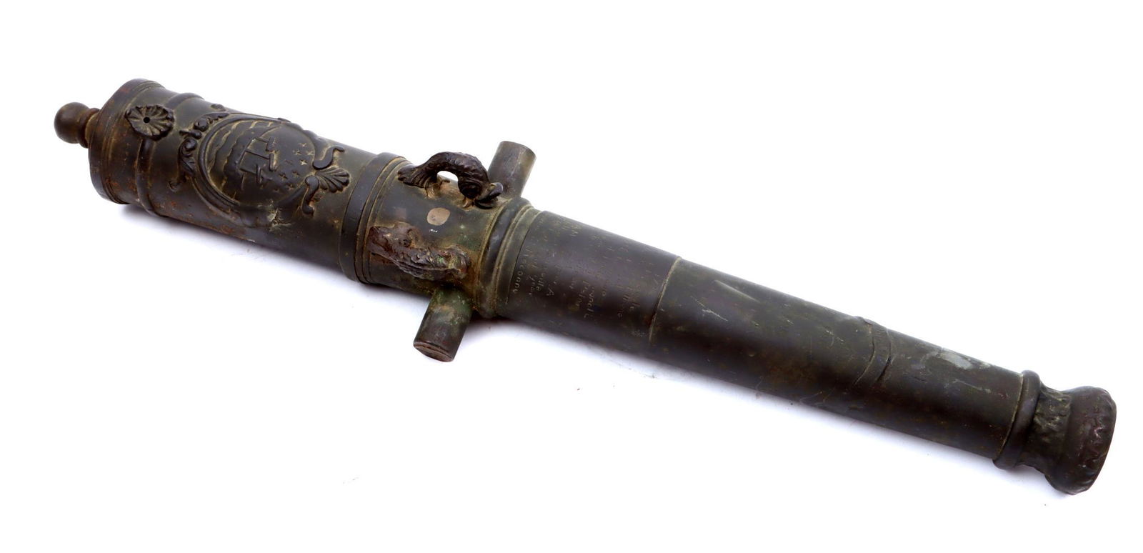 Bronze cannon, 1732 (1 of 4)