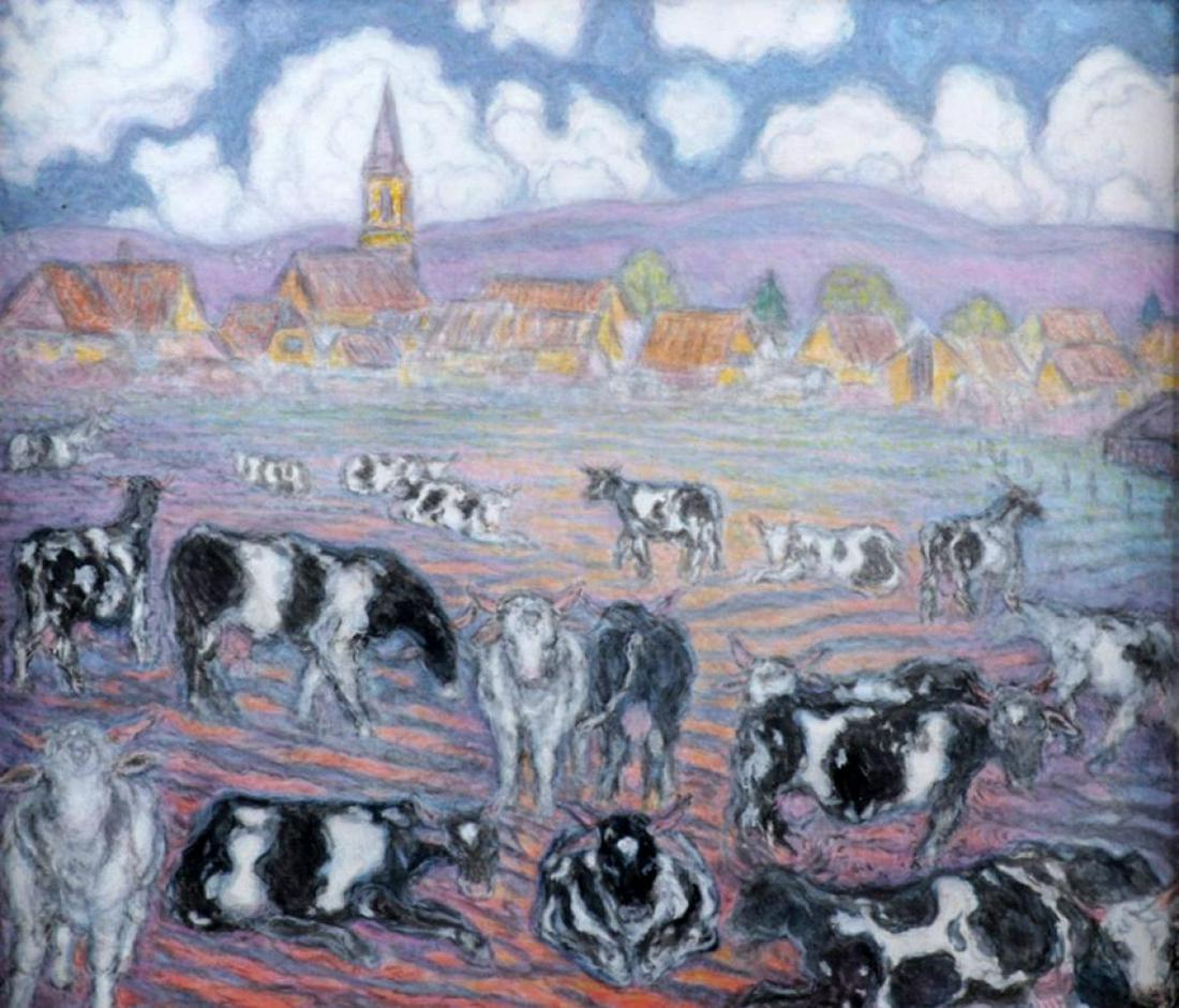 Ferdinand Elisa Hart Nibbrig, Laren 1903 - 1993 Dornach, Cow ... (1 of 7)