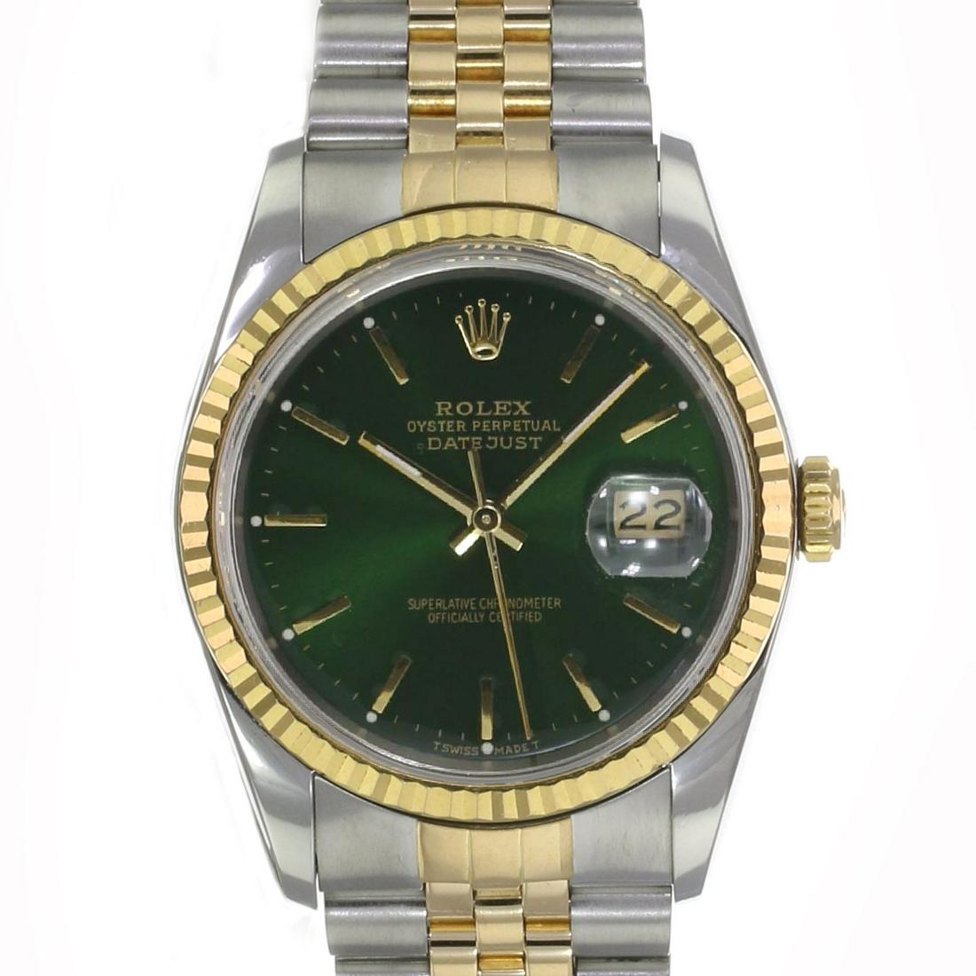 Pre-owned Rolex Mens Datejust 36mm Jubilee: Pre-owned Rolex Mens Datejust 36mm Jubilee Details Brand: Rolex Condition: Pre-owned Excellent Model: Datejust Specifications Case Diameter: 36mm Case Material: Stainless Steel Gender: Mens / U