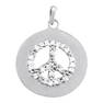 0.10 Carat Diamond Engagement 14K White Gold Pendant