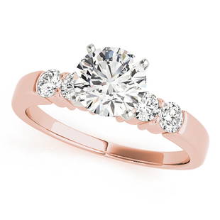 Natural 1.6 CTW Diamond Engagement Ring 14K Rose Gold: Natural 1.6 CTW Diamond Engagement Ring 14K Rose Gold Manufacturer's Suggested Retail Price: $ 21500.00 Product Type: Engagement Ring Stone1 Type: 1 Diamond @ 1 CTW Stone1 Color: G Stone1 Clarity: