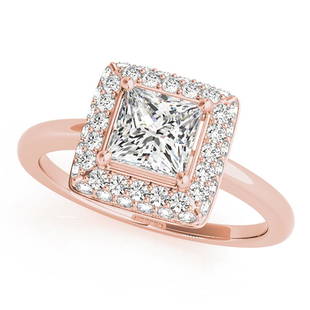 Natural 1.44 CTW Diamond Engagement Ring 14K Rose Gold: Natural 1.44 CTW Diamond Engagement Ring 14K Rose Gold Manufacturer's Suggested Retail Price: $ 20800.00 Product Type: Engagement Ring Stone1 Type: 1 Diamond @ 1 CTW Stone1 Color: G Stone1 Clarity: