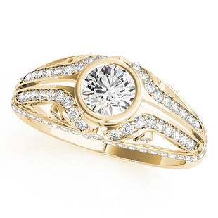 Natural 1.39 CTW Diamond Engagement Ring 14K Yellow Gold: Natural 1.39 CTW Diamond Engagement Ring 14K Yellow Gold Manufacturer's Suggested Retail Price: $ 20700.00 Product Type: Engagement Ring Stone1 Type: 1 Diamond @ 1 CTW Stone1 Color: G Stone1