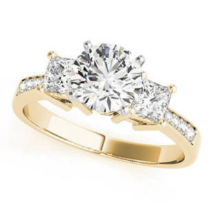 Natural 1.62 CTW Diamond Engagement Ring 18K Yellow Gold: Natural 1.62 CTW Diamond Engagement Ring 18K Yellow Gold Manufacturer's Suggested Retail Price: $ 16600.00 Product Type: Engagement Ring Stone1 Type: 1 Diamond @ 0.95 CTW Stone1 Color: G Stone1