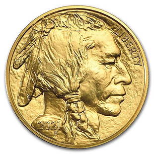 1oz Gold Buffalo Coin - 2021: 1oz Gold Buffalo Coin - 2021