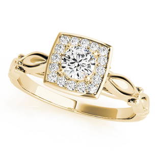 Natural 0.51 CTW Diamond Engagement Ring 18K Yellow Gold: Natural 0.51 CTW Diamond Engagement Ring 18K Yellow Gold Manufacturer's Suggested Retail Price: $ 3100.00 Product Type: Engagement Ring Stone1 Type: 1 Diamond @ 0.35 CTW Stone1 Color: G Stone1